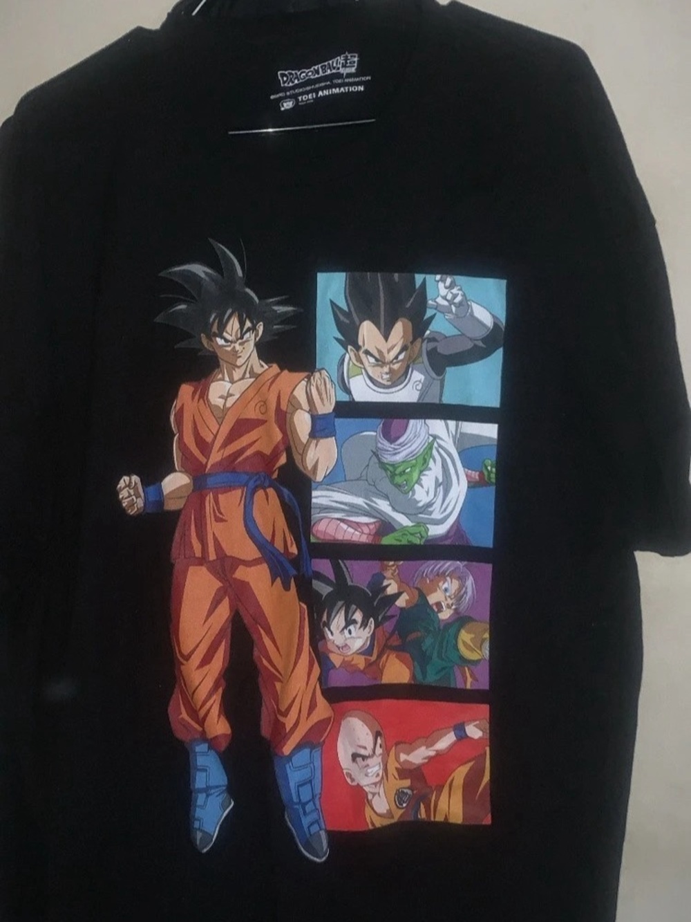Toei Animation Dragon Ball Super Character Panel Graphic T-Shirt
